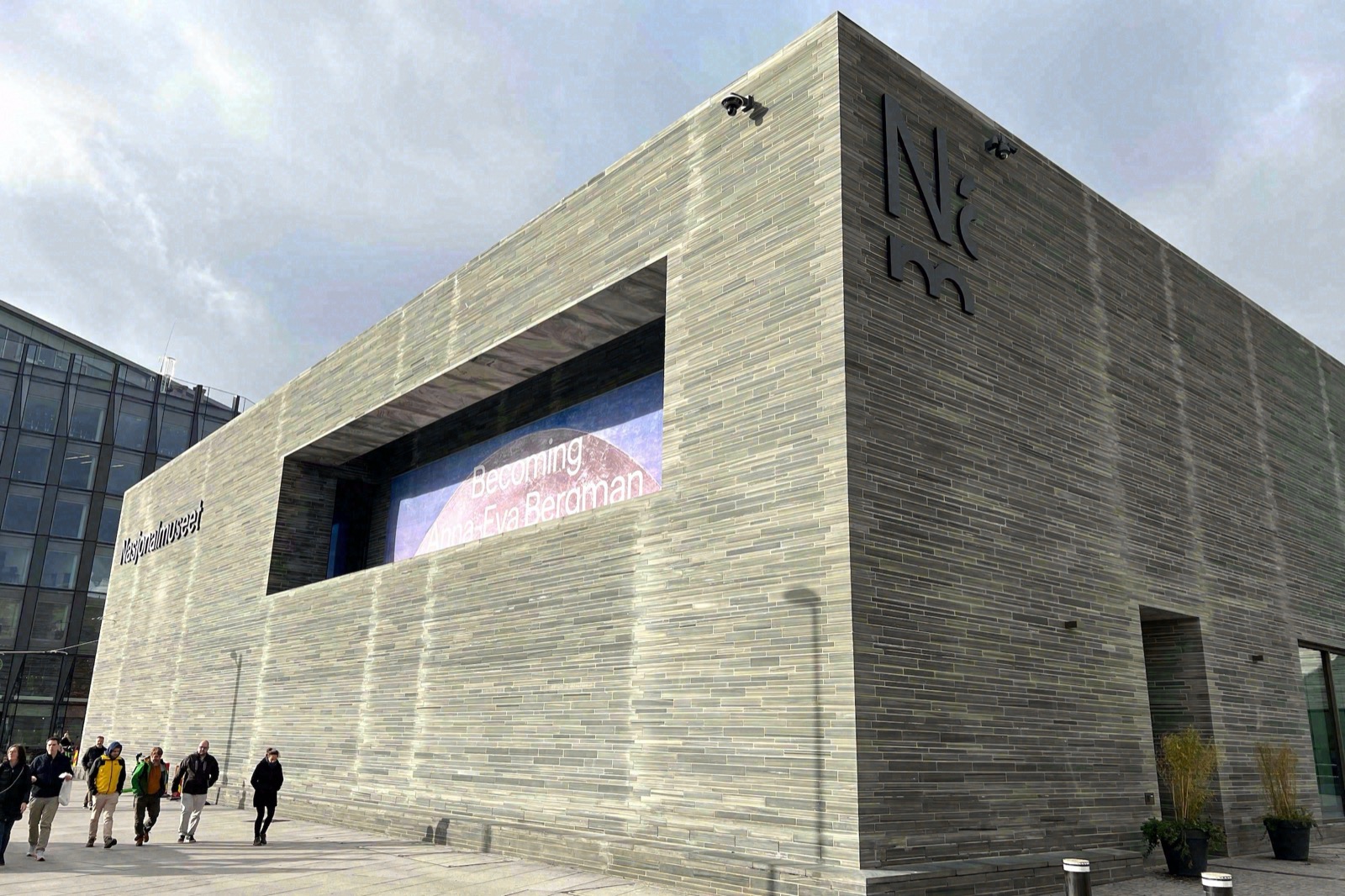 Das moderne Nationalmuseum (Nasjonalmuseet) in Oslo